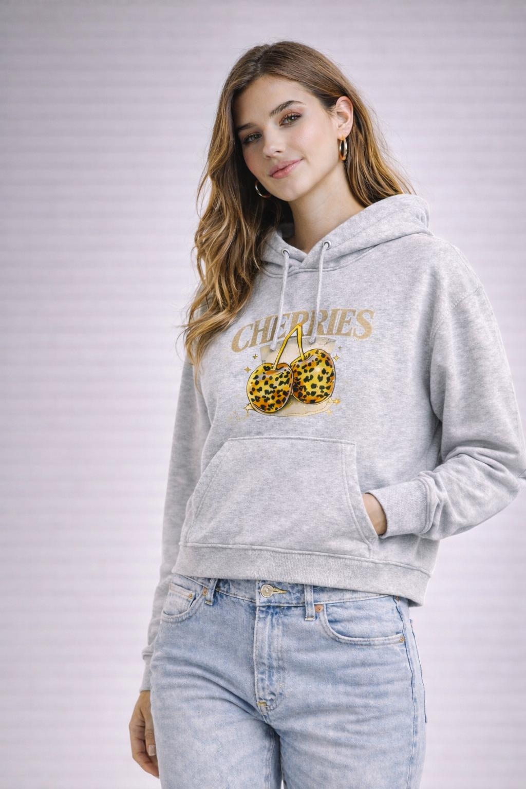 KANGURU CEPLİ KAPÜŞONLU SWEATSHIRT