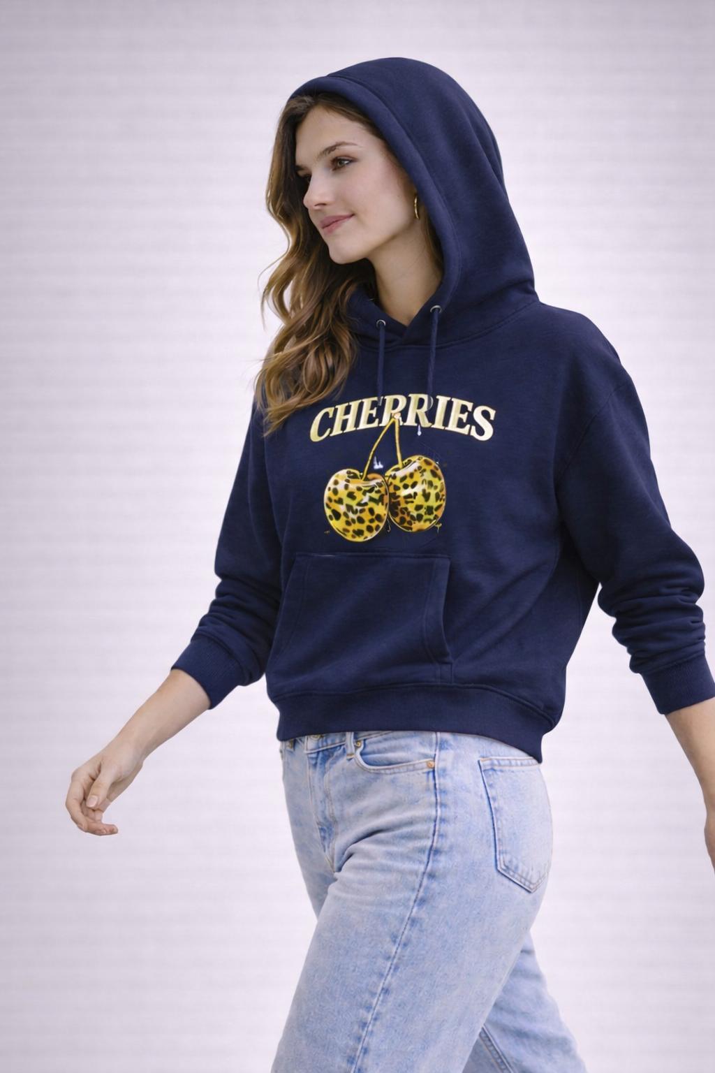 KANGURU CEPLİ KAPÜŞONLU SWEATSHIRT