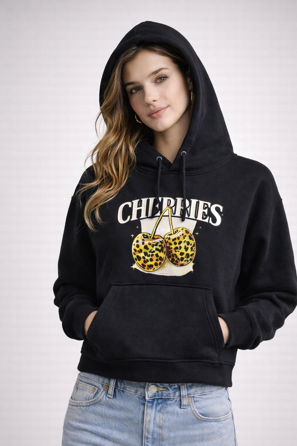 KANGURU CEPLİ KAPÜŞONLU SWEATSHIRT